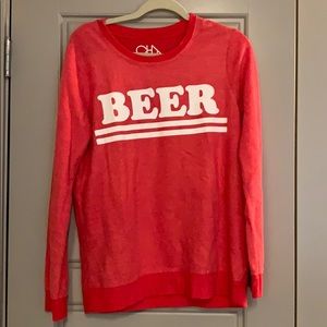Chaser “BEER” sweatshirt
